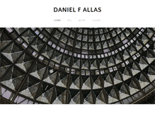 Tablet Screenshot of danielallas.com